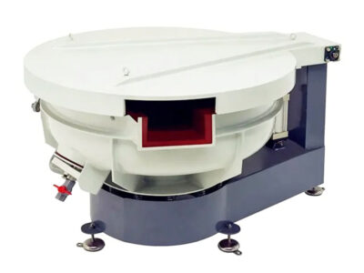 Vibratory Bowl Finishing Machine with Soundproof Cover
