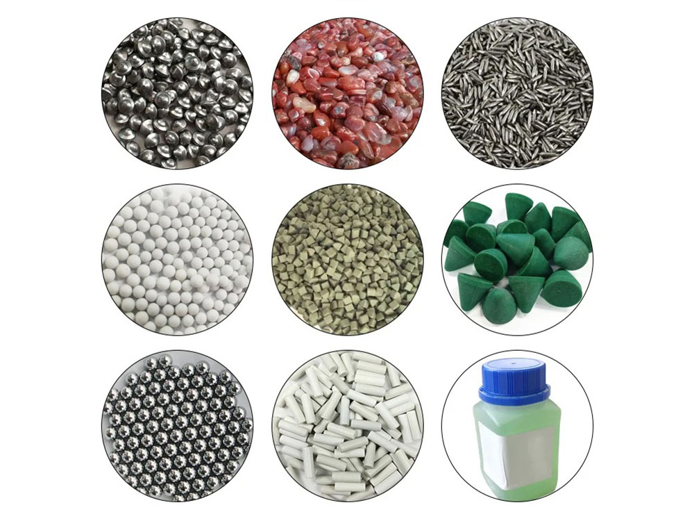 media for vibratory rock tumbler