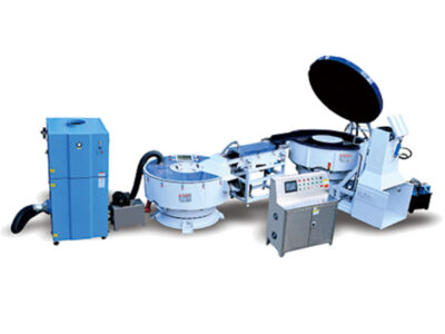 Grinding and Heating Vibratory Finishing Line