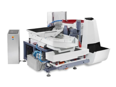 Single Disc Automatic Centrifugal Disc Finishing Machine